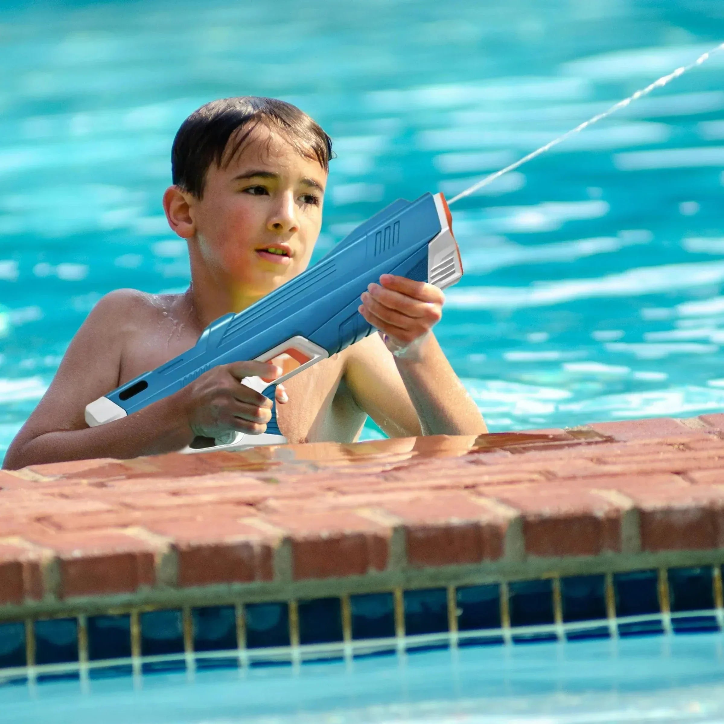 Electric Water Gun with Rechargeable Battery – for Powerful Water Jets & Long-Lasting Fun