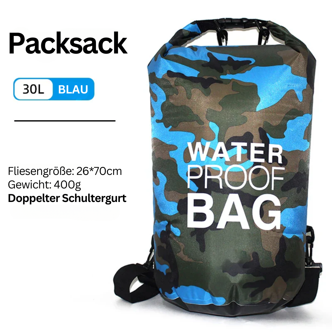 Waterproof Rucksack with Wet/Dry Separation – AquaVault