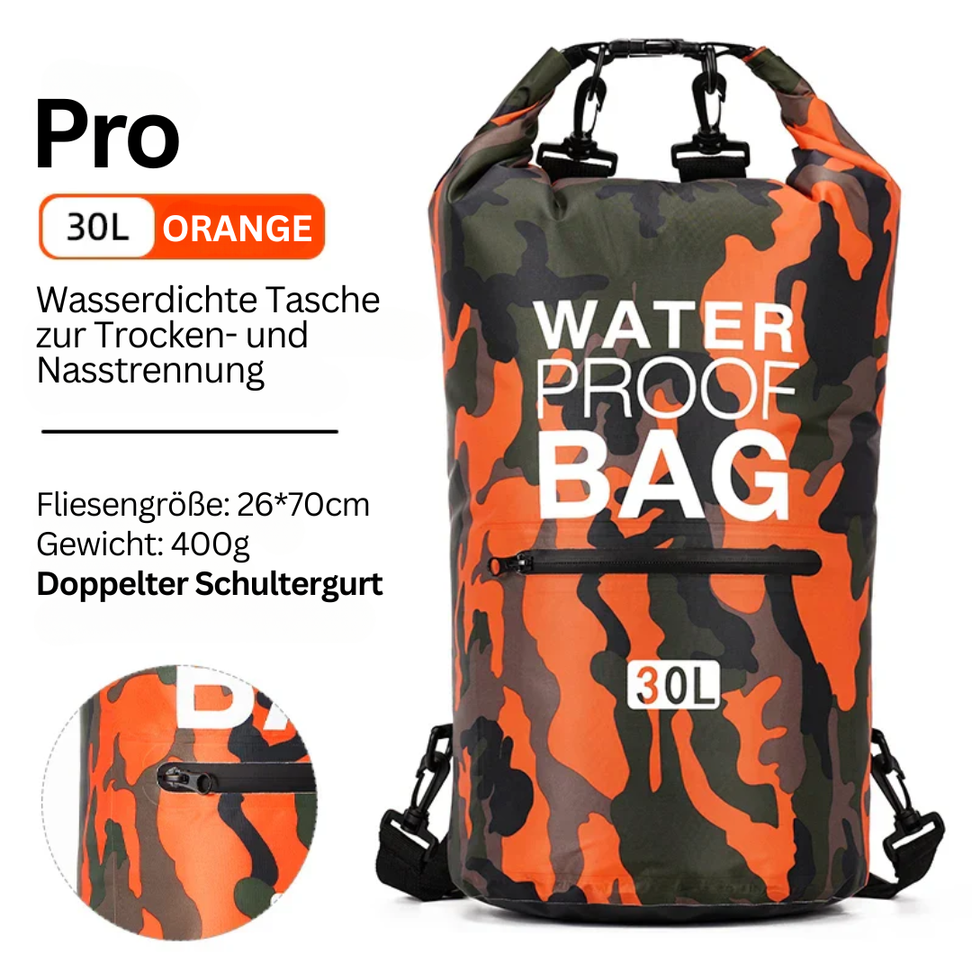 Waterproof Rucksack with Wet/Dry Separation – AquaVault