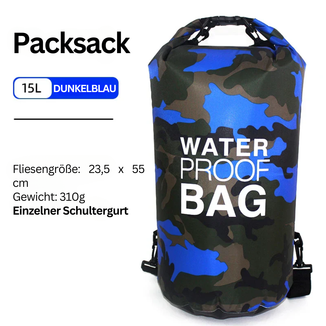 Waterproof Rucksack with Wet/Dry Separation – AquaVault
