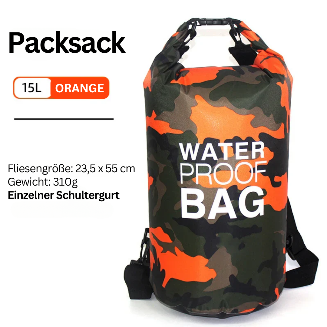 Waterproof Rucksack with Wet/Dry Separation – AquaVault