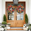 AutumnLuxe Decorative Fall Wreath | High-quality seasonal décor with vibrant autumn colors