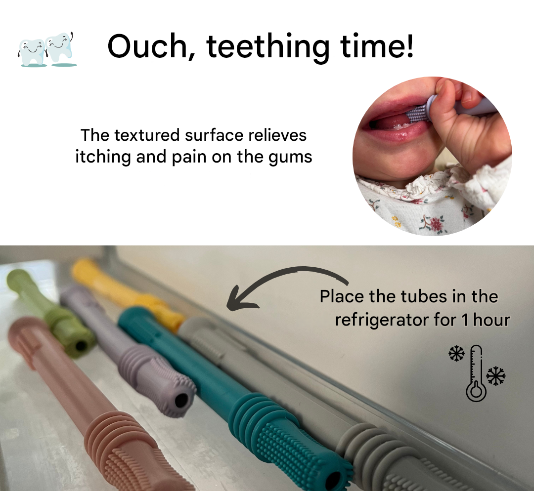 Soothing Teething Tube for First Teeth - ChewyCalm
