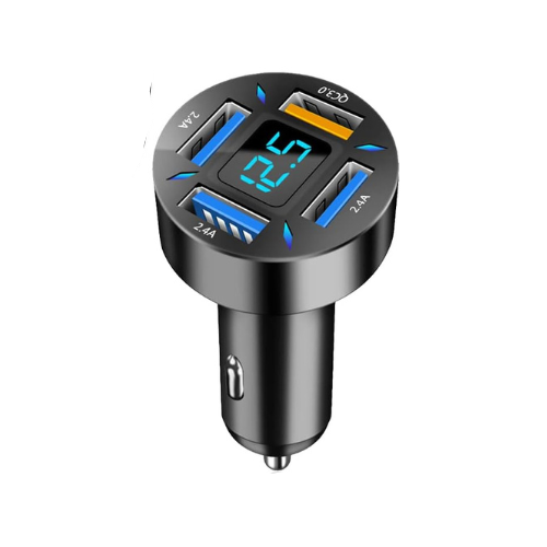 Car Charger 66W Super Fast Charging with USB PD & QC 3.0 – Universal for 12-24V Cigarette Lighter
