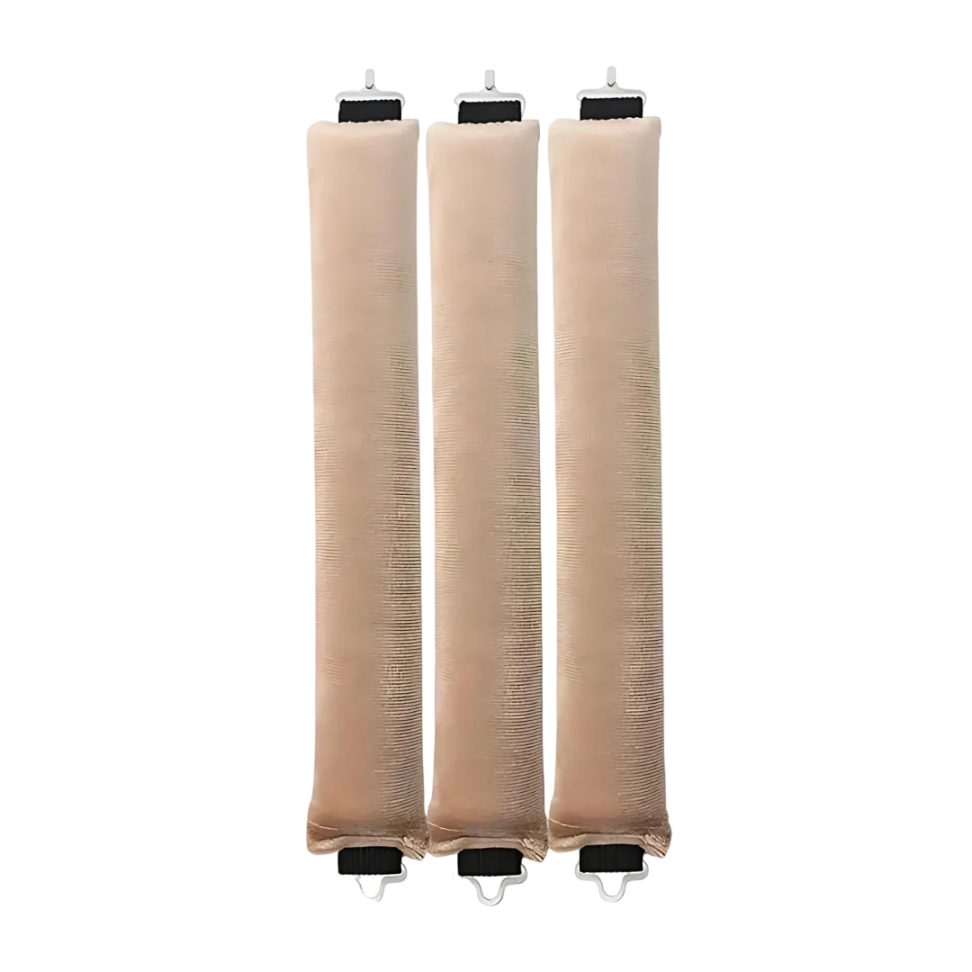 SilkGlow Premium Curling Rods | Heatless Curling Solution for Perfect Waves