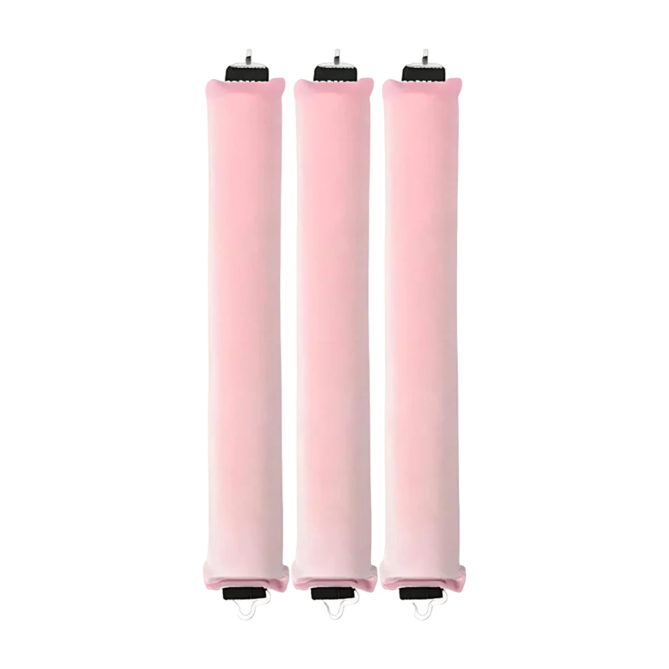 SilkGlow Premium Curling Rods | Heatless Curling Solution for Perfect Waves
