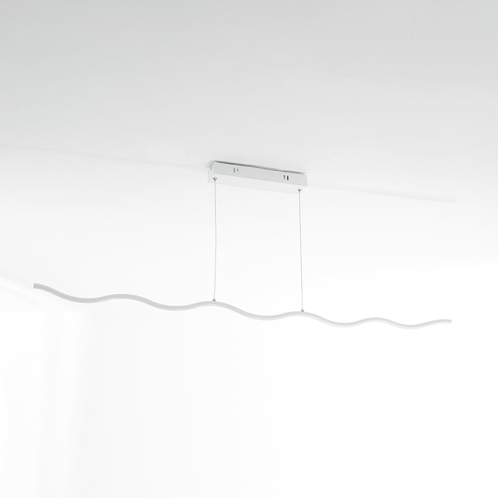 LED Pendant Light with Modern Wave Line Design – WaveGlow