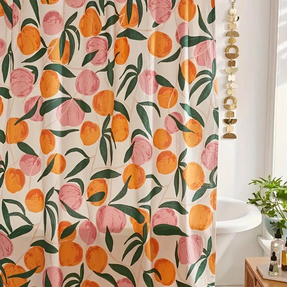 Shower Curtain - Peach
