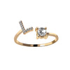 JewelEngrave | Elegant ring with your initials, to keep memories alive