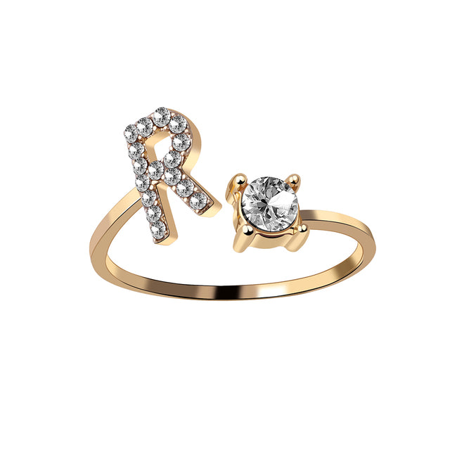 JewelEngrave | Elegant ring with your initials, to keep memories alive