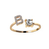 JewelEngrave | Elegant ring with your initials, to keep memories alive