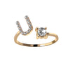 JewelEngrave | Elegant ring with your initials, to keep memories alive