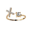 JewelEngrave | Elegant ring with your initials, to keep memories alive