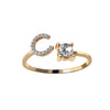 JewelEngrave | Elegant ring with your initials, to keep memories alive