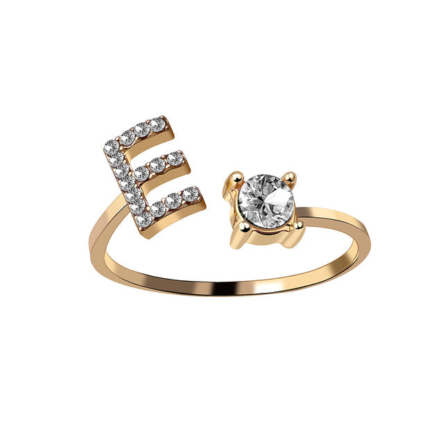 JewelEngrave | Elegant ring with your initials, to keep memories alive
