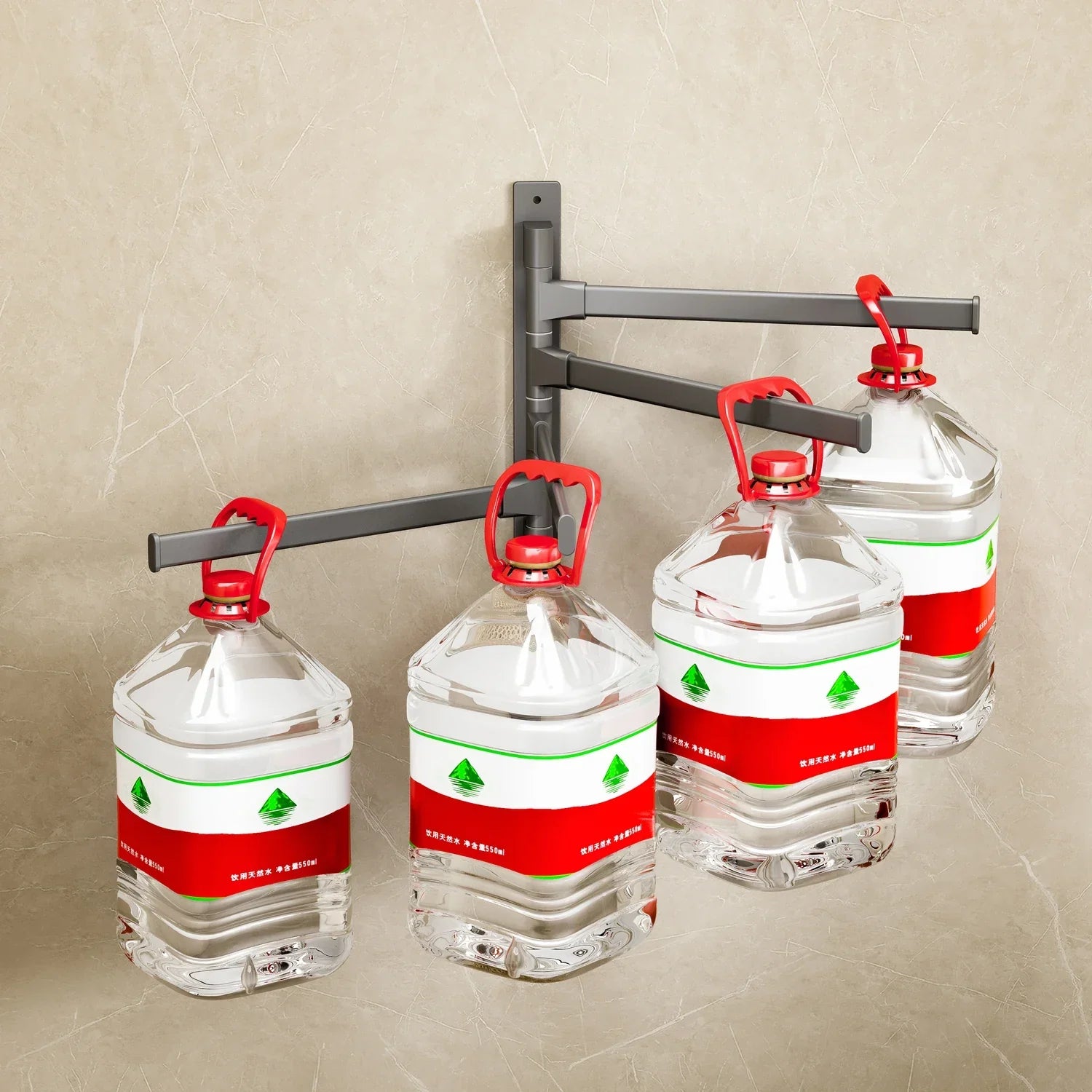 SophistiRack Swivel Towel Holder | Durable Wall-Mounted Organizer for Modern Bathrooms