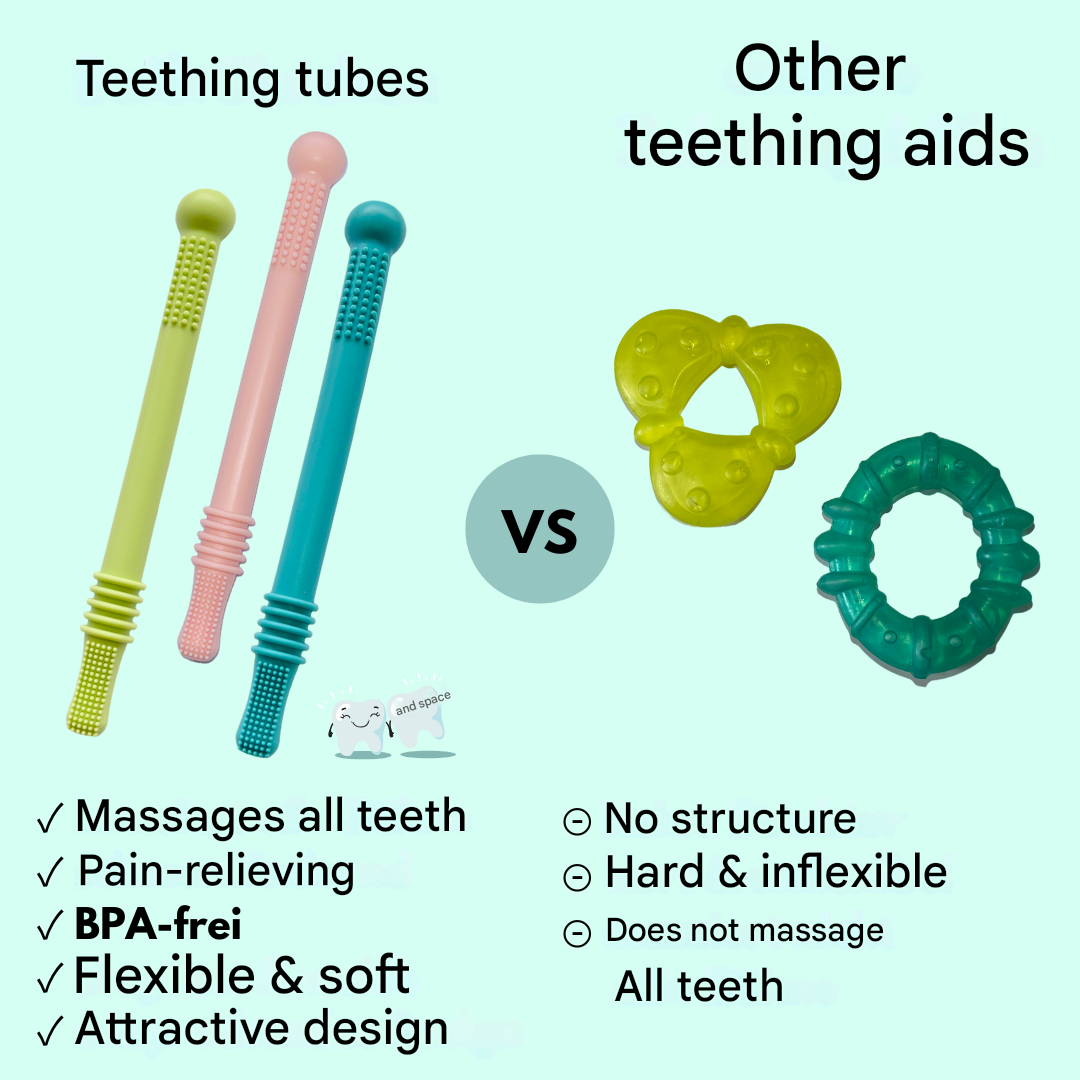 Soothing Teething Tube for First Teeth - ChewyCalm
