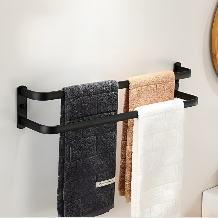 Towel Holder with Hooks - DrySpace