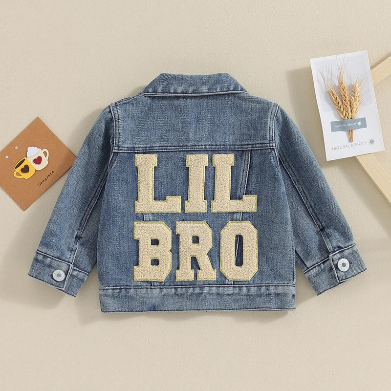 Denim Jacket for Boys - Big Bro & Lil Bro