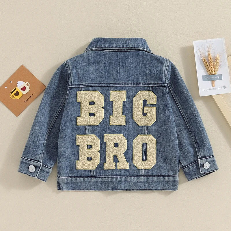 Denim Jacket for Boys - Big Bro & Lil Bro