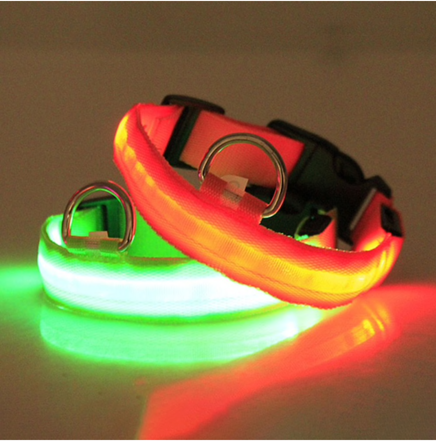 HondVeilig Pro - LED Collar for Dogs - Feel Safe and Stylish While Walking