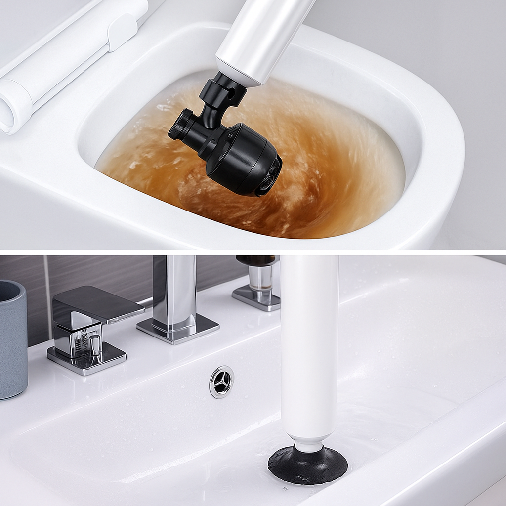 Air Pressure Unblocker (Adjustable 1–8 bar) - BlastAir