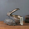Artisano Pelican Wall Sculpture | Luxury Decorative Storage with Hidden Organizer