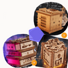 Interactive Wooden Escape Puzzle Box – MindVault