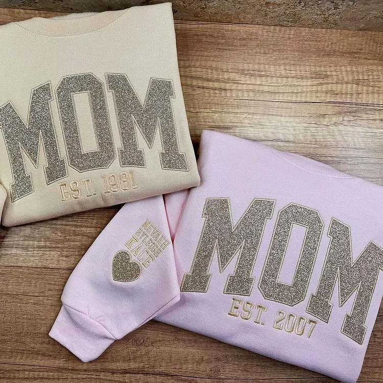 GlowMama | Celebrate your journey as a mother with a sweatshirt that tells your story