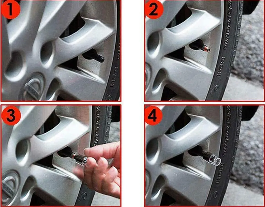 Set of 4 Illuminated Valve Caps – GlowRims