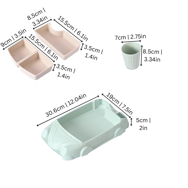 Cheerful Lunchbox Set - Multifunctional and Healthy