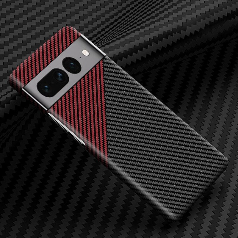 Carbon Fibre Phone Case for Google Pixel 7 8