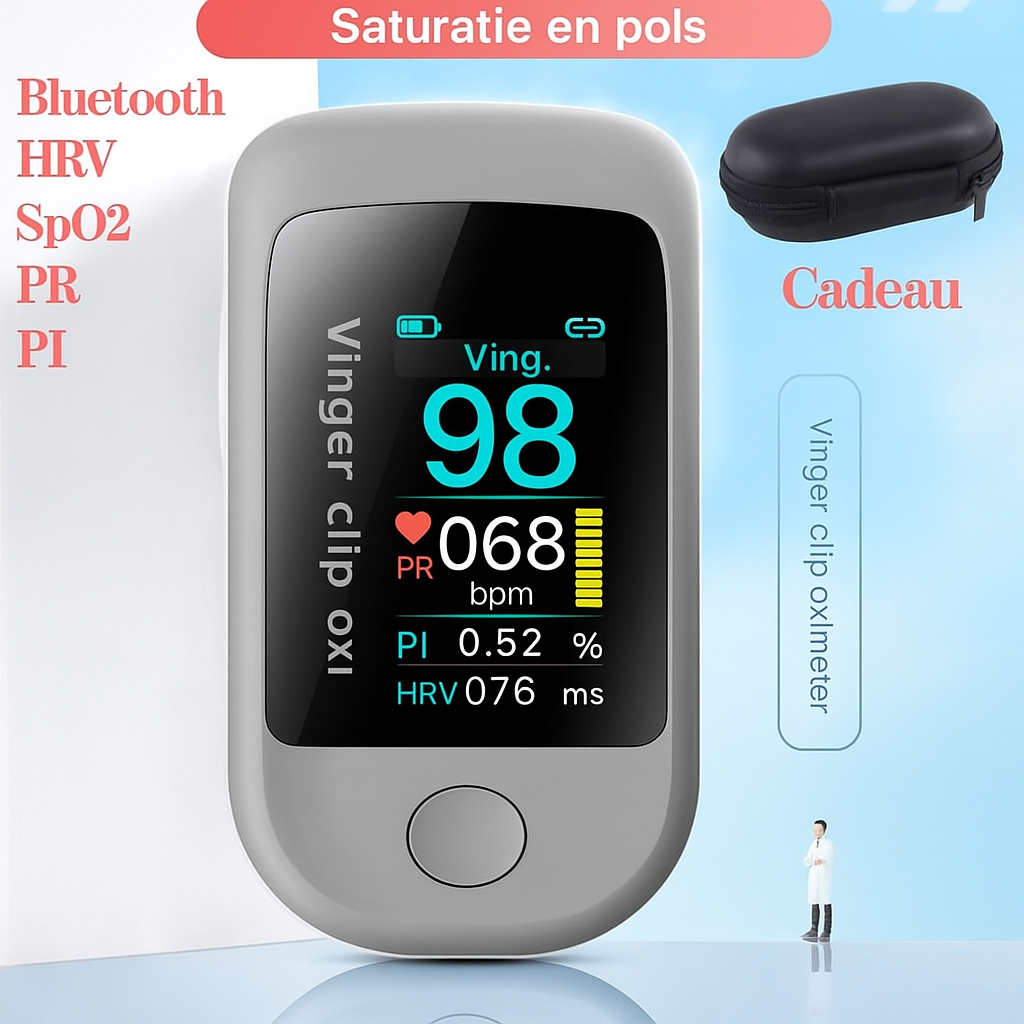 VitalCheck Portable Pulse Oximeter | Accurate, Painless and Easy to Use