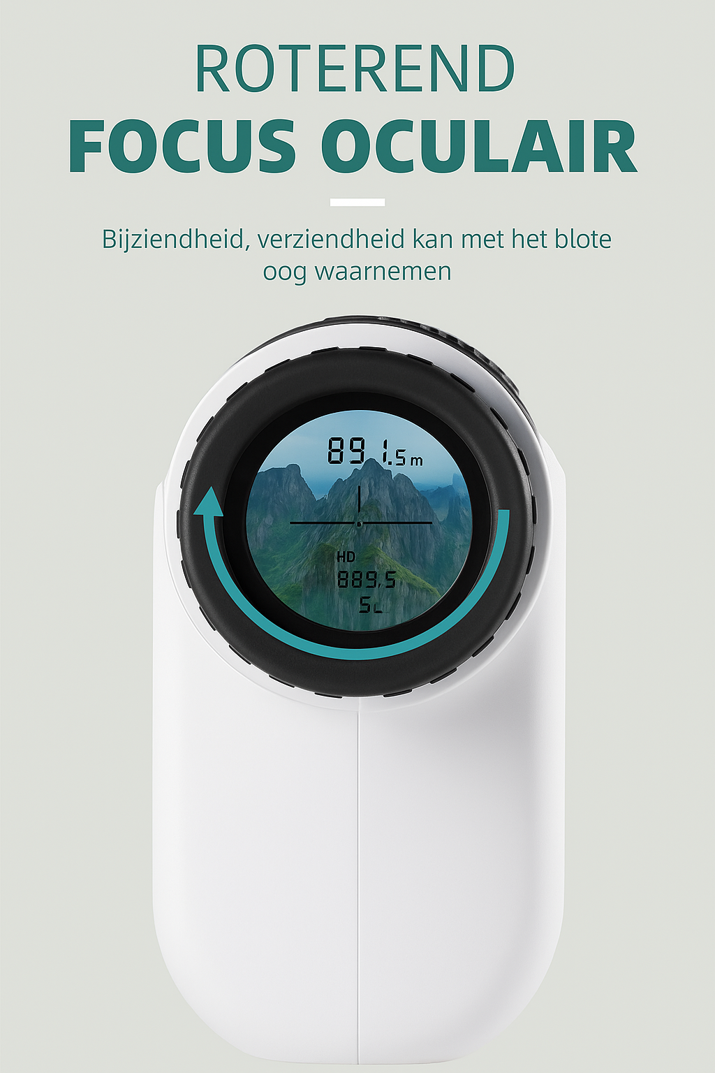 Nohawk – 914m Laser Rangefinder with Display | Golf Distance Measurer | USB Rechargeable, Slope Compensation & Vibration Signal