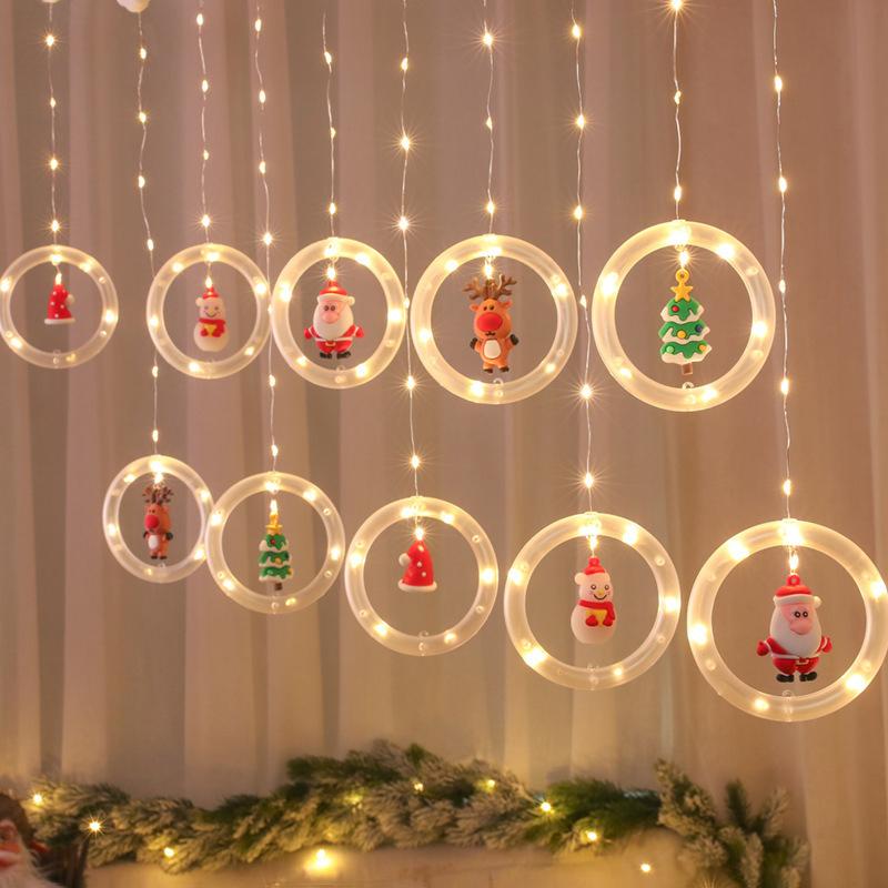 TwinkleJoy Christmas Lights – LED String with Festive Figures