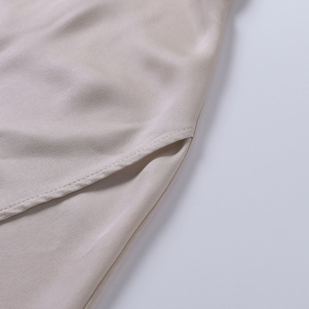 Ladies Evening Dress – V-Neck – Figure-Flattering – Maxi Length – High Split