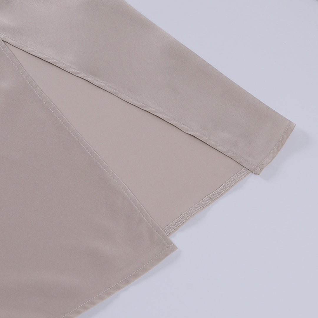 Ladies Evening Dress – V-Neck – Figure-Flattering – Maxi Length – High Split