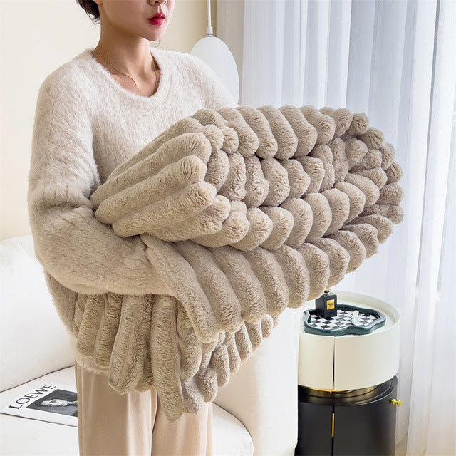 FluffyDreams Luxe Blanket – Soft, Warm and Stylish