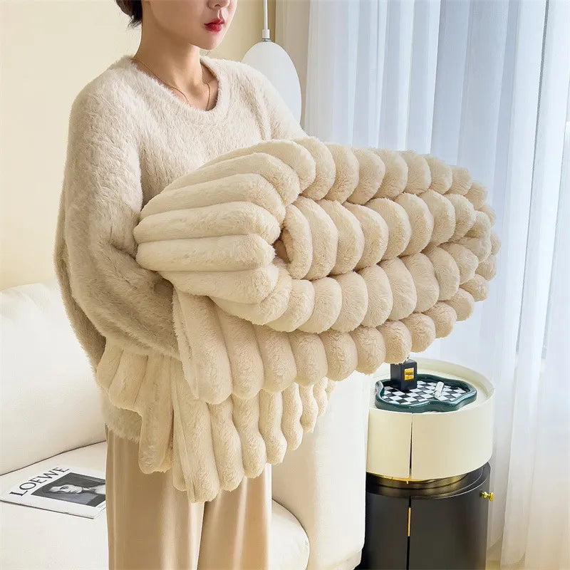 FluffyDreams Luxe Blanket – Soft, Warm and Stylish