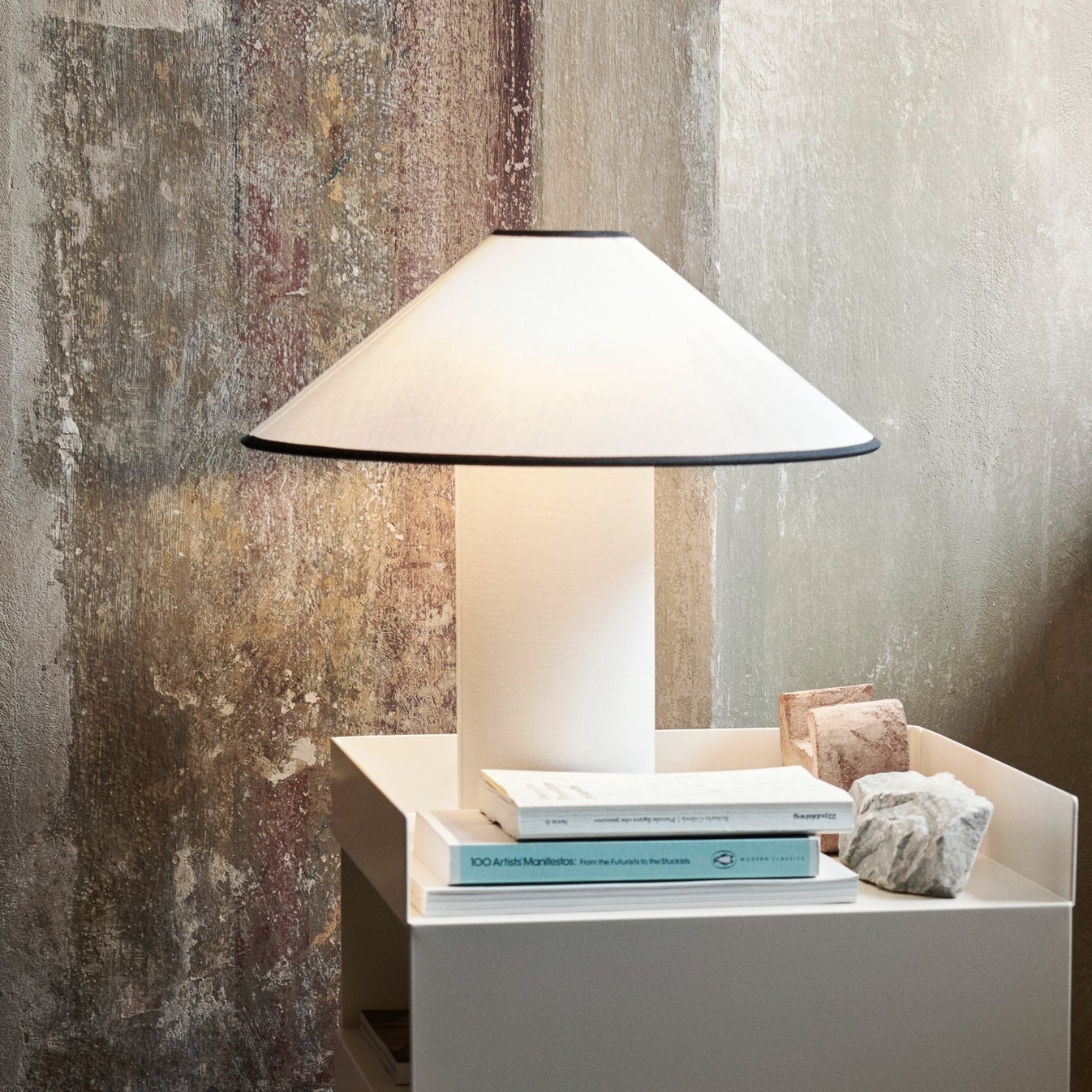 Table Lamp with Fabric Shade – Lunara