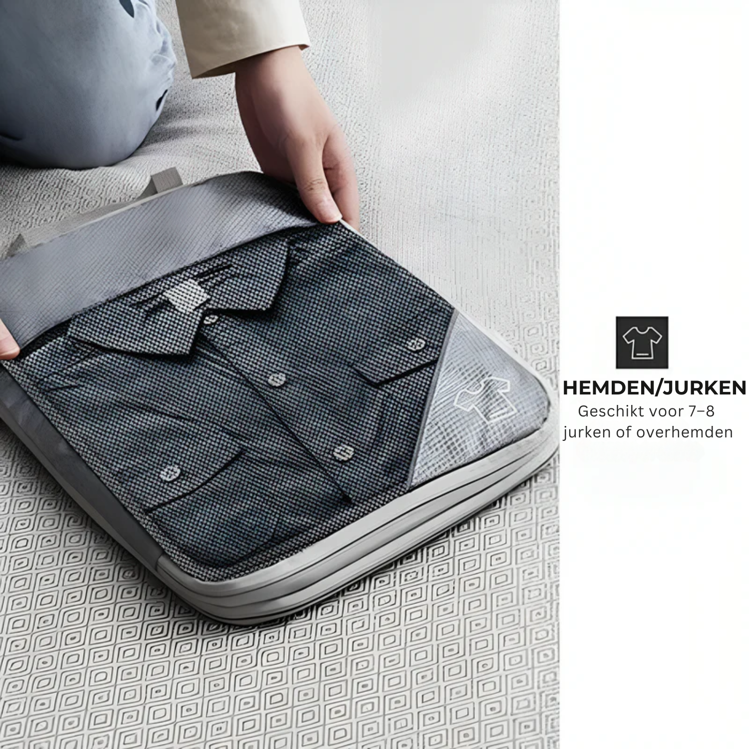 Compression Travel Organisers | Smart Packing Solution | Space-Saving Travel Cubes | Perfect for Holidays & Business Trips | 5-Piece Set | Lightweight & Durable | Maximum Space Saving | Adventurous Travel Companions