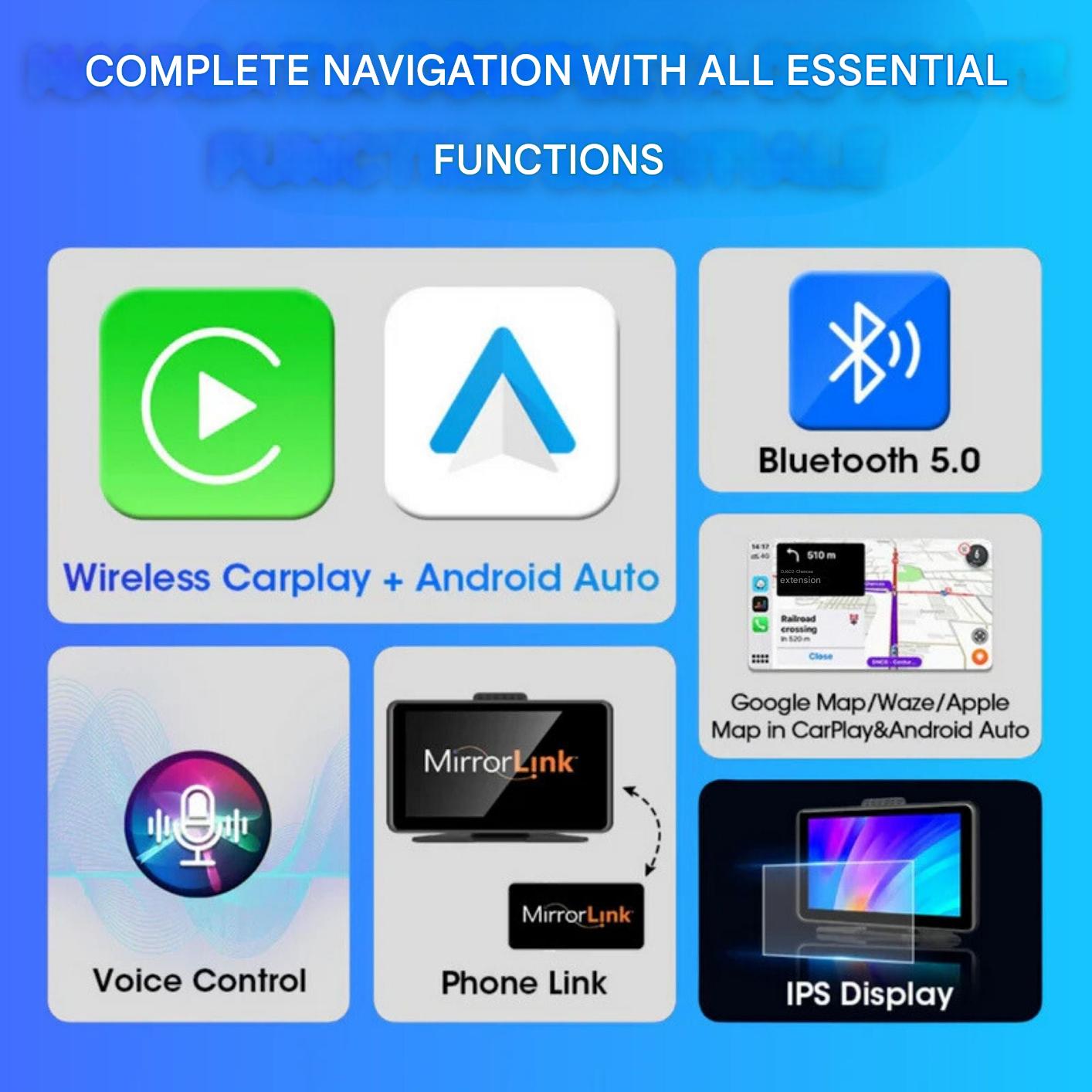 Wireless CarPlay & Android Display – DriveOne