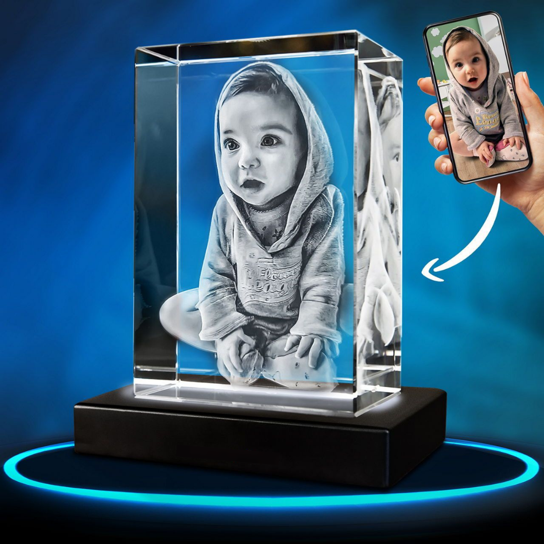 EternaGem Photo Crystal | Transform Your Photo into a Stunning Crystal Keepsake