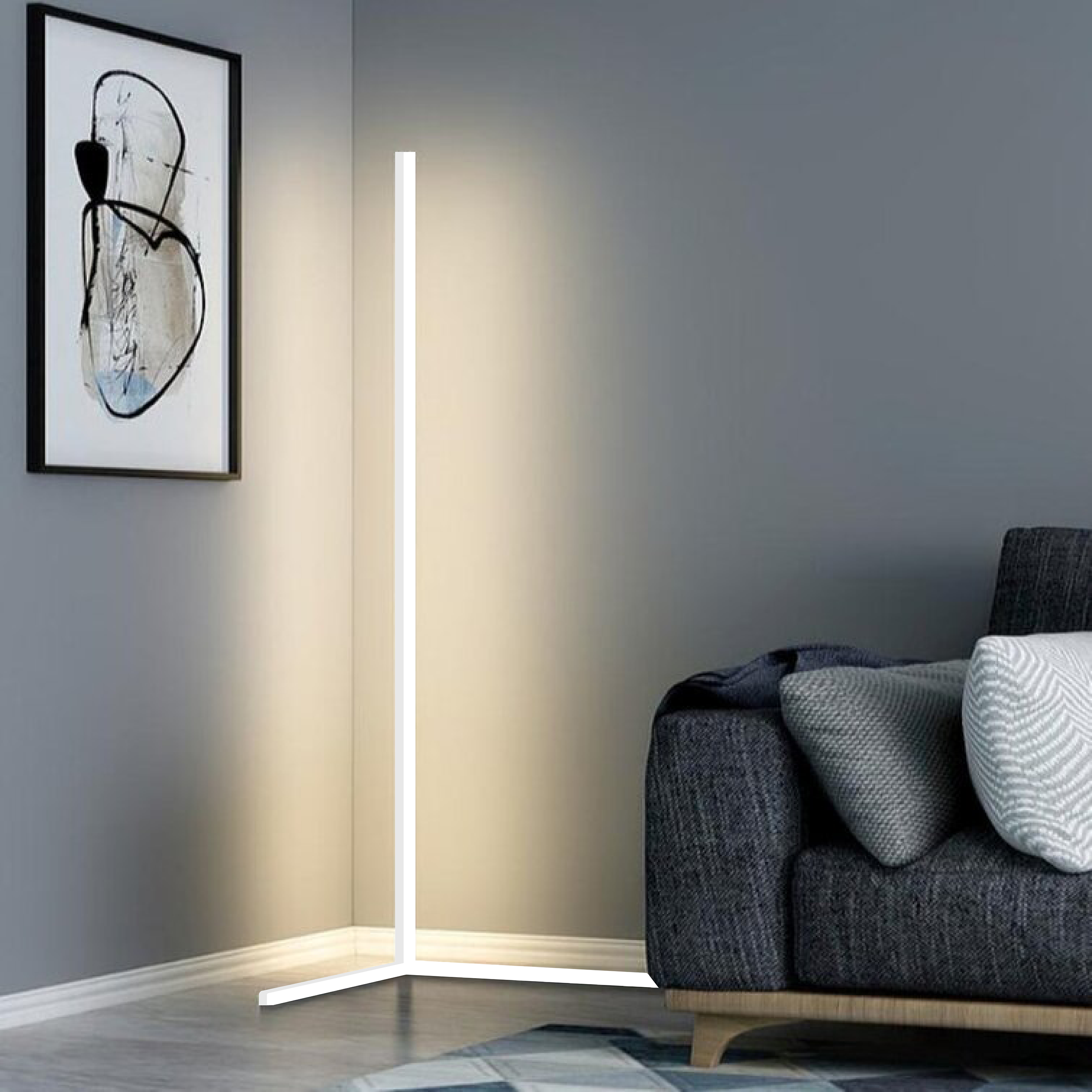 LED Corner Lamp with Remote Control – Viorra
