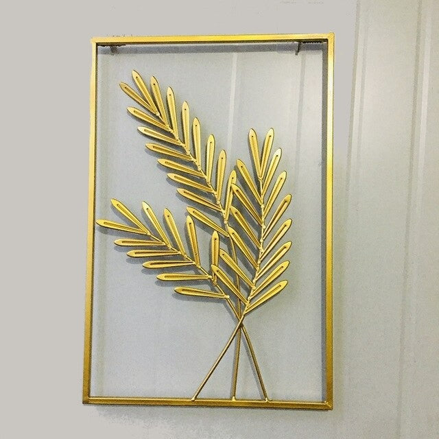 LuxiLeaf - Gold Wall Decoration