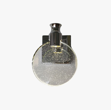 Luxurious Round Crystal Wall Light – Celestia