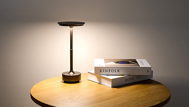 ClarityGlow Luxury Edition | Wireless LED Table Lamp