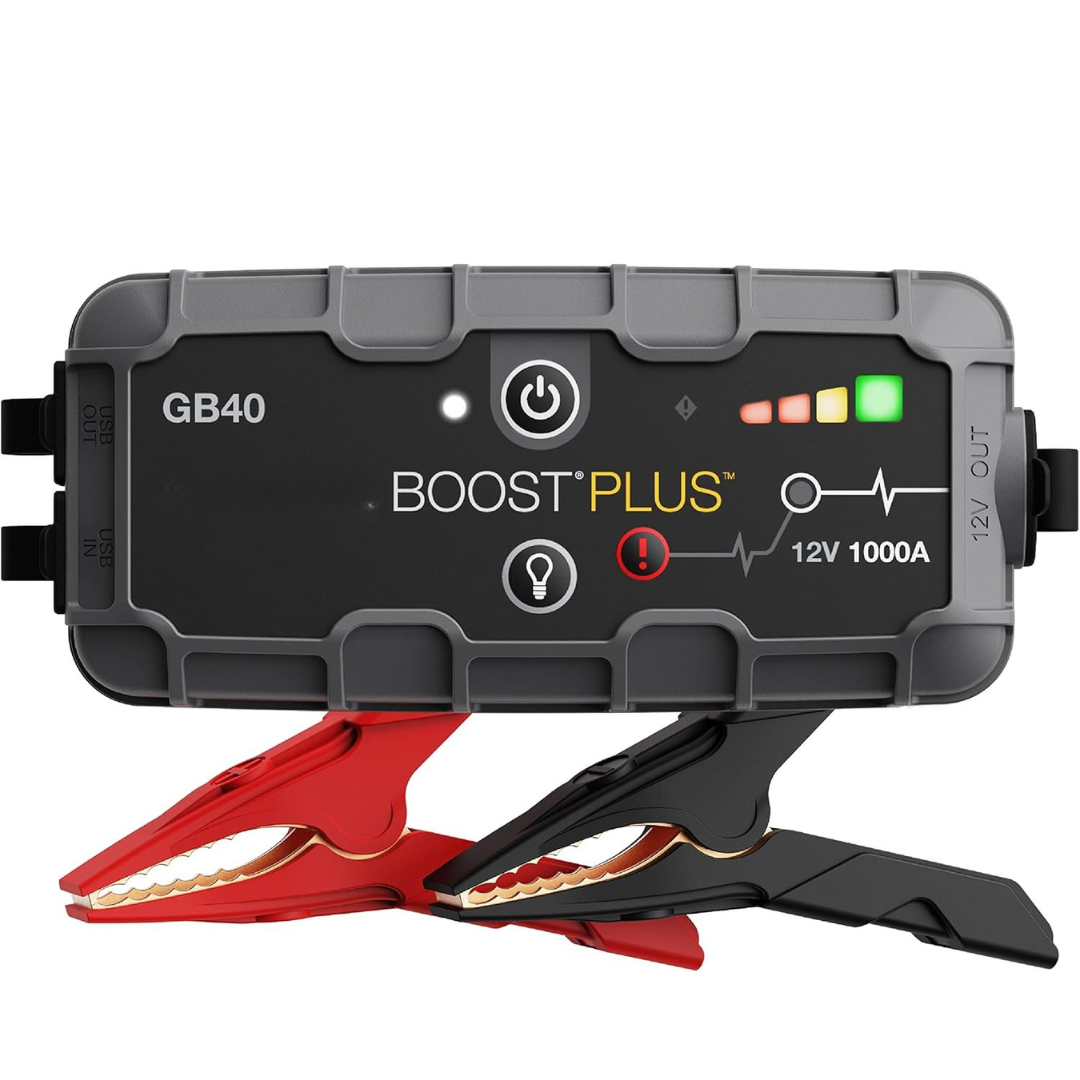 Boost Plus GB40 | 1000A Portable Jump Starter for Cars – 12V Battery Booster & Power Bank for Petrol and Diesel