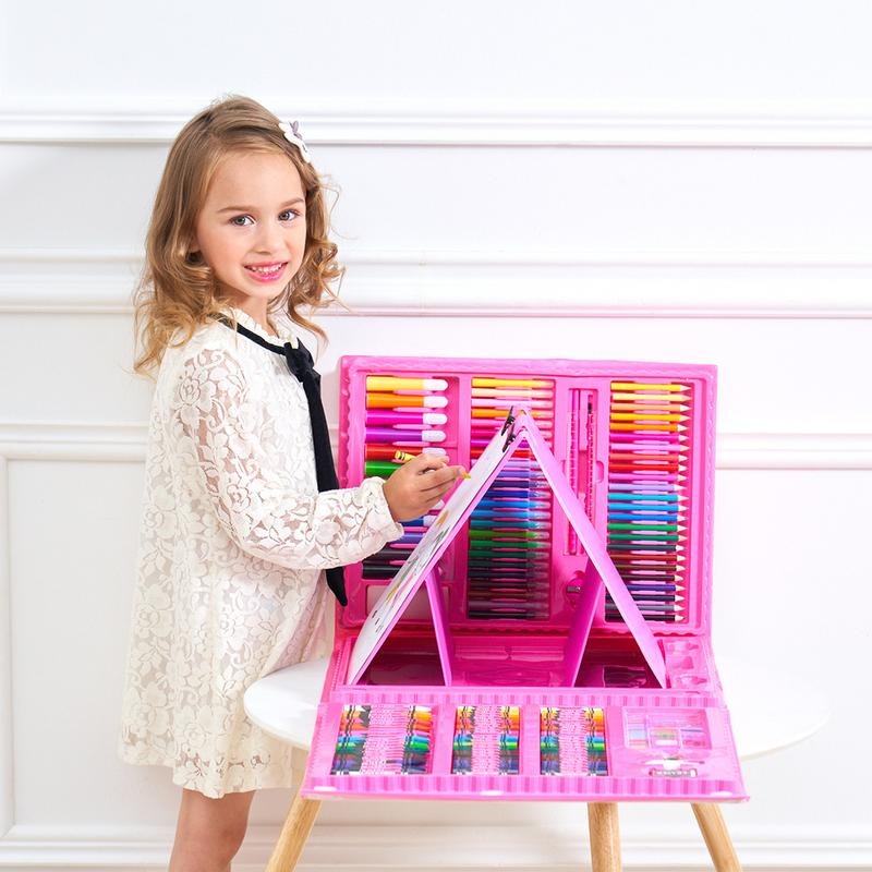 6-in-1 Creative Box with Art and Craft Materials for Children – Compact & Versatile
