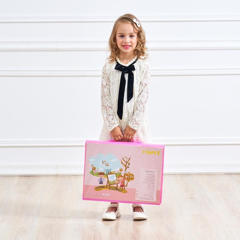 6-in-1 Creative Box with Art and Craft Materials for Children – Compact & Versatile